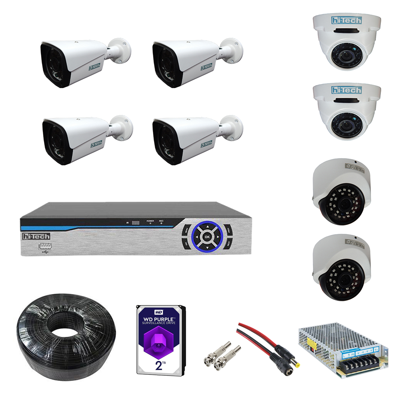 سیستم امنیتی هایتک مدل HT-4844