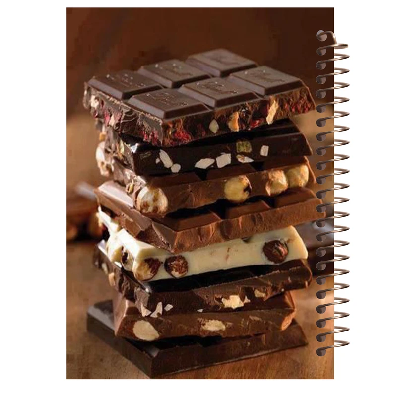 دفتر یادداشت آف تاب شهر مدل شکلات کد 4257