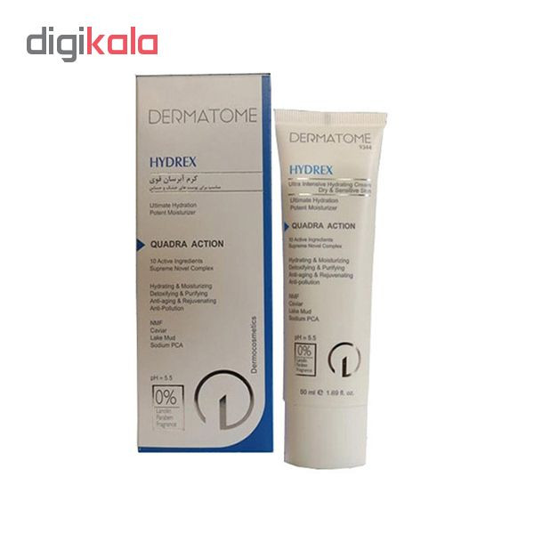کرم آبرسان درماتوم مدل هیدرکس حجم 50 میلی لیتر