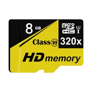 کارت حافظه‌ microSDHC مدل HD-01 کلاس 10 استاندارد UHS-I U1 سرعت 48MBs ظرفیت 8 گیگابایت