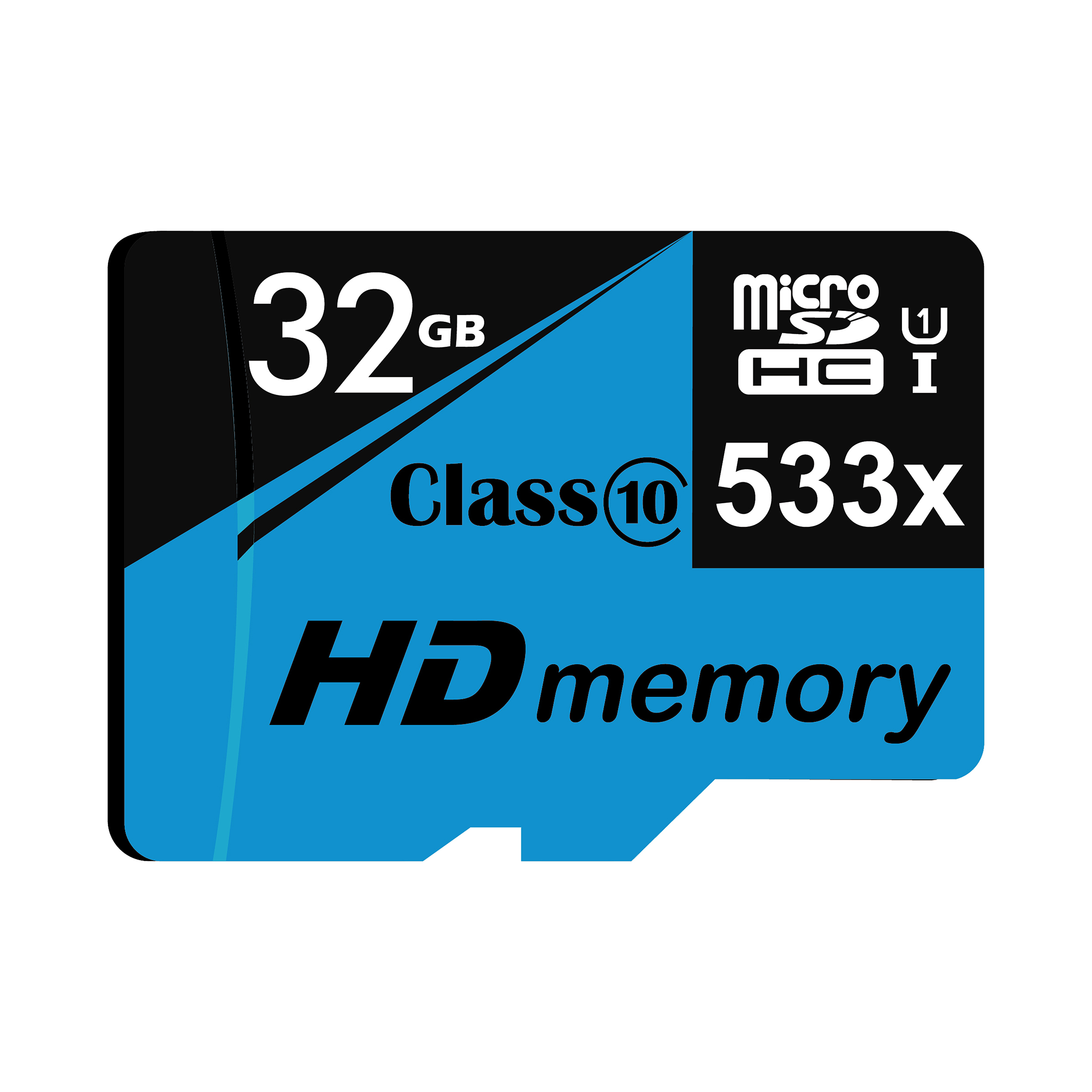 کارت حافظه‌ microSDHC مدل HD-01 کلاس 10 استاندارد UHS-I U1 سرعت 80MBs ظرفیت 32 گیگابایت