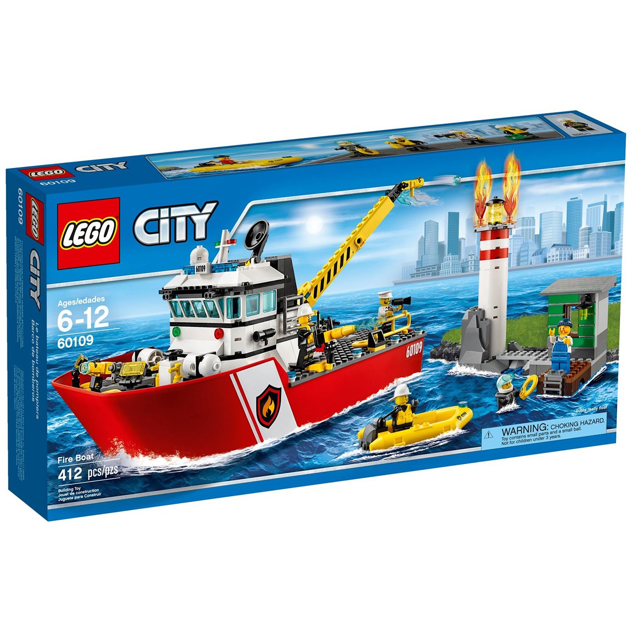 لگو سری City مدل Fire Boat 60109
