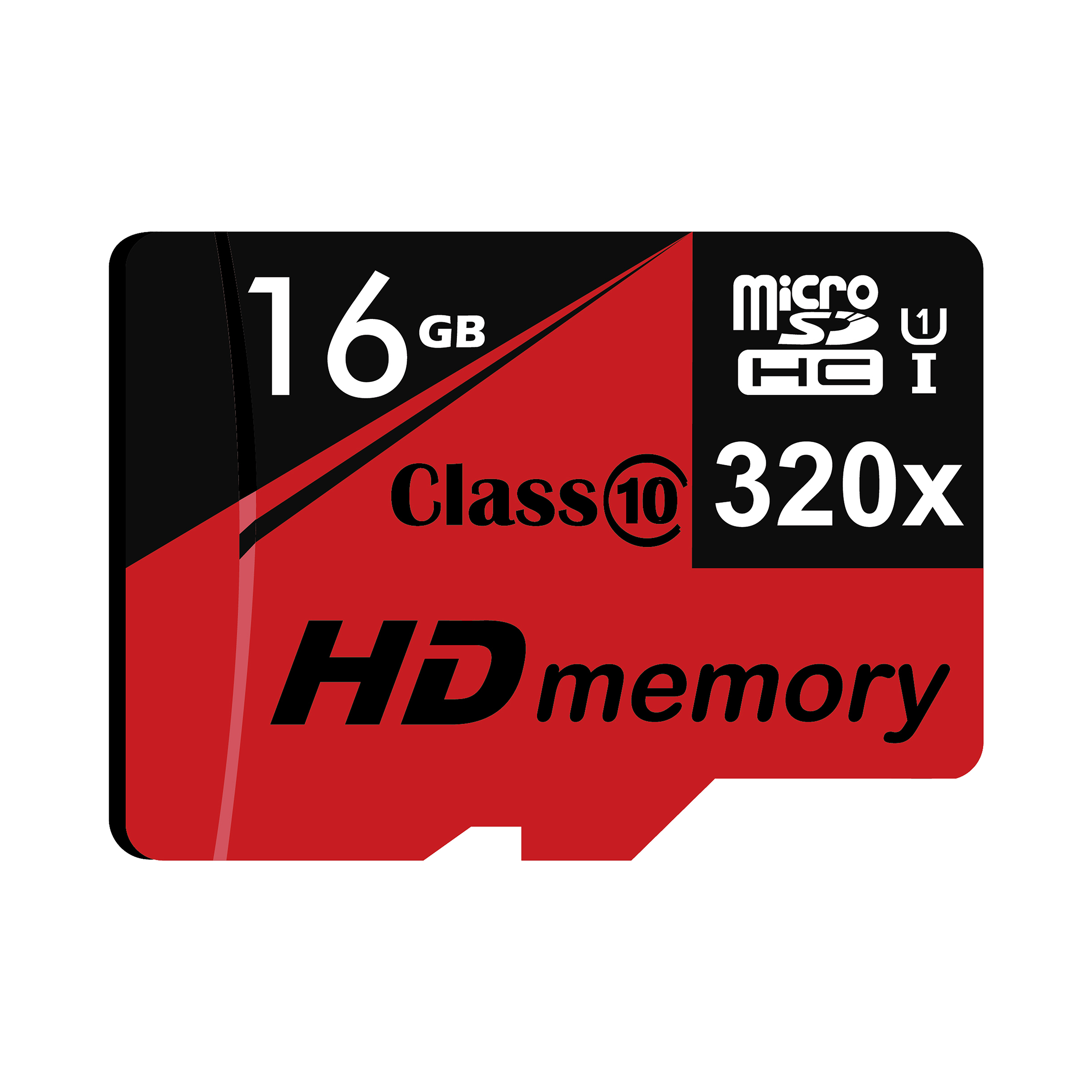 کارت حافظه‌ microSDHC مدل HD-01 کلاس 10 استاندارد UHS-I U1 سرعت 48MBs ظرفیت 16 گیگابایت