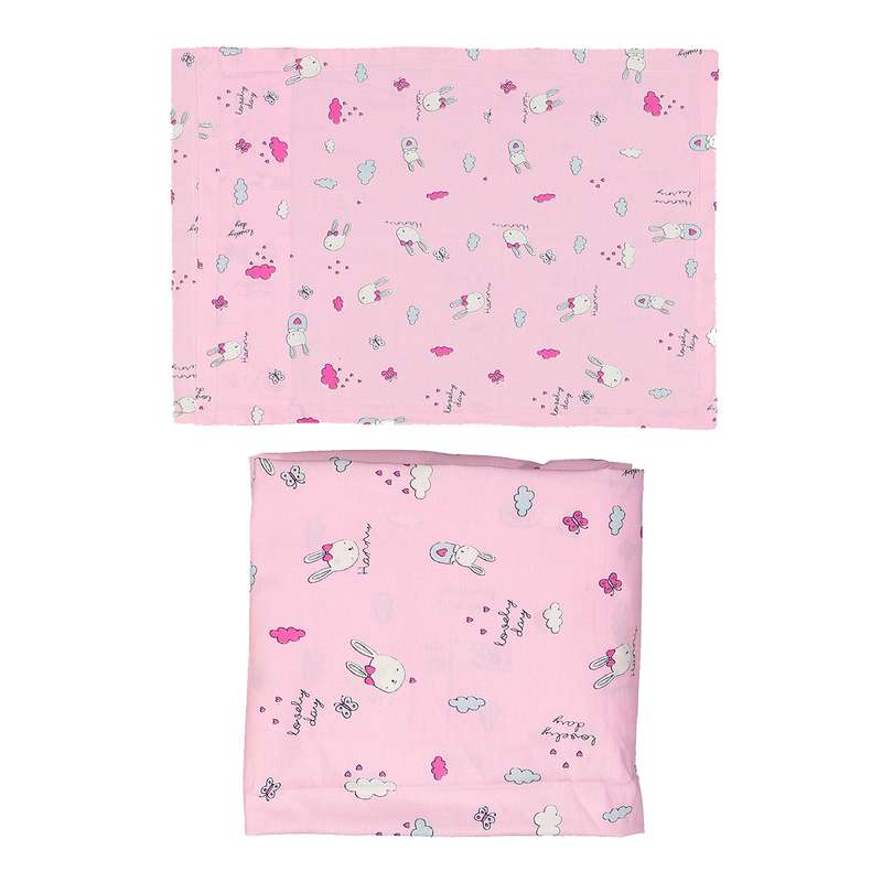 سرویس ملحفه هارمونی مدل Rabbit-70 یکنفره 2 تکه