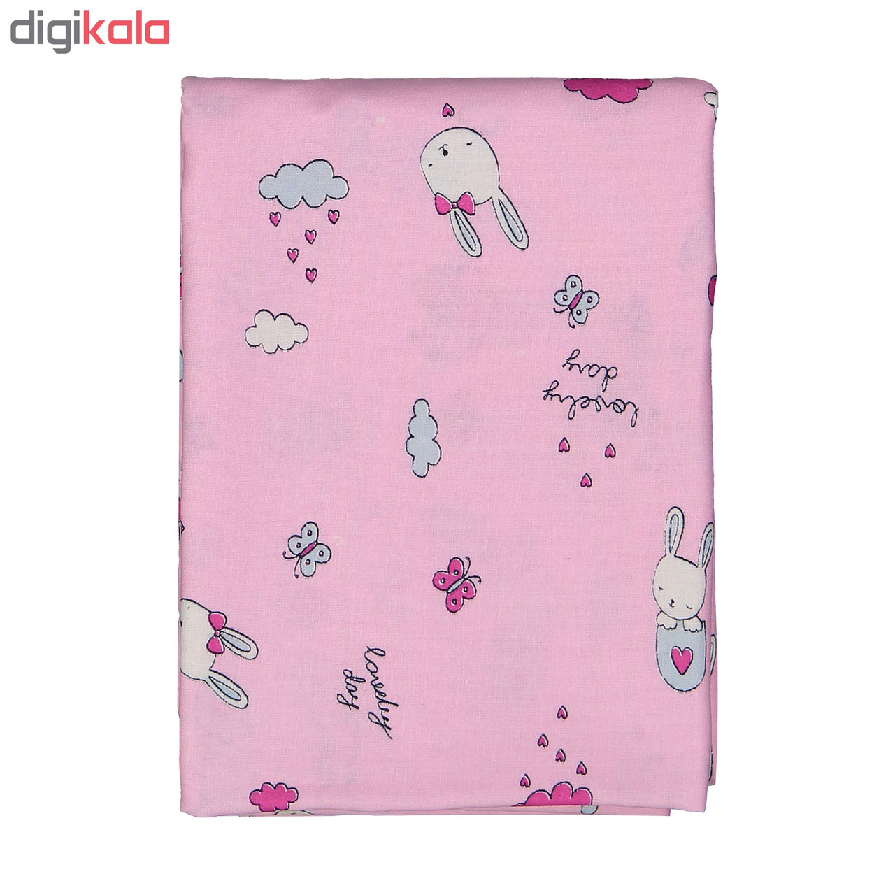 سرویس ملحفه هارمونی مدل Rabbit-70 یکنفره 2 تکه