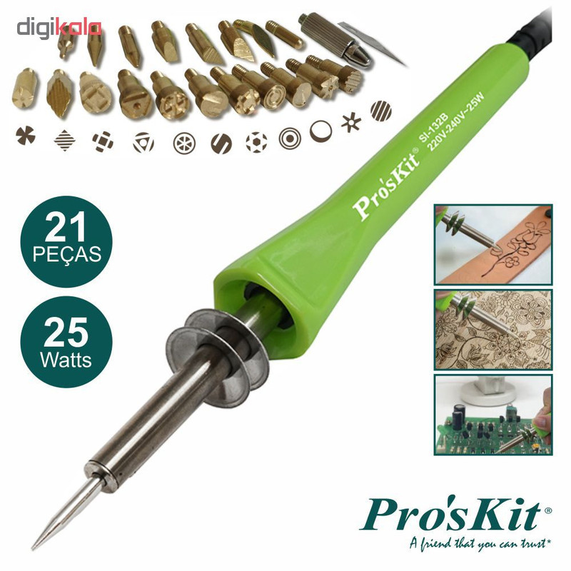 هویه 25 وات پروسکیت مدل SI-132B هویه 25 وات پروسکیت مدل SI-132B