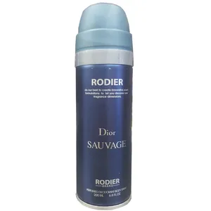 اسپری بدن مردانه رودیر مدل Dior Sauvage حجم 200 میلی لیتر