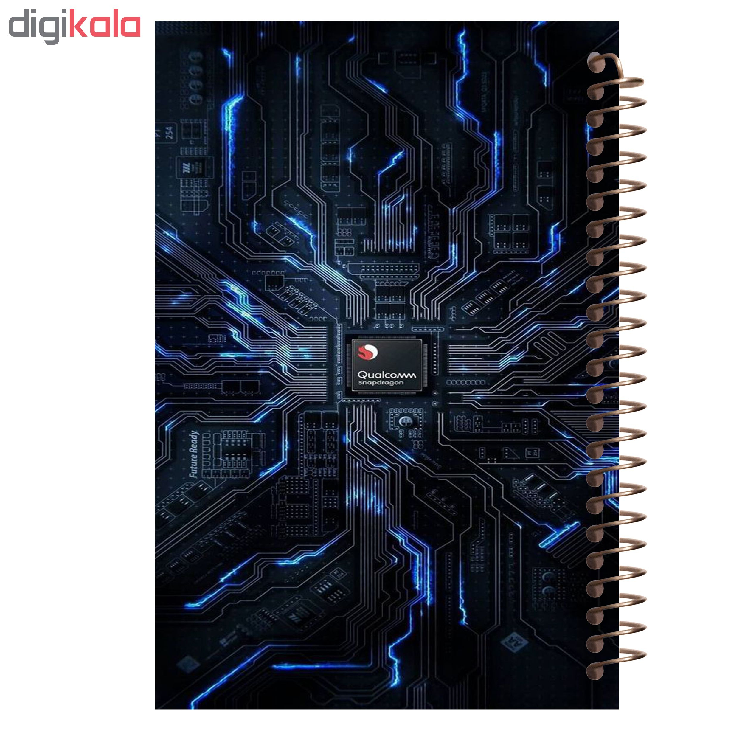 دفتر یادداشت آف تاب شهر مدل مادربرد کد 4266