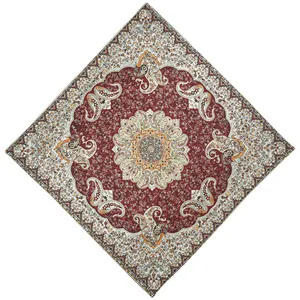 رومیزی ترمه مدل ترنج کد ZRSH1-1CH