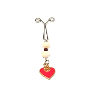 گیره روسری طرح قلب کد 44