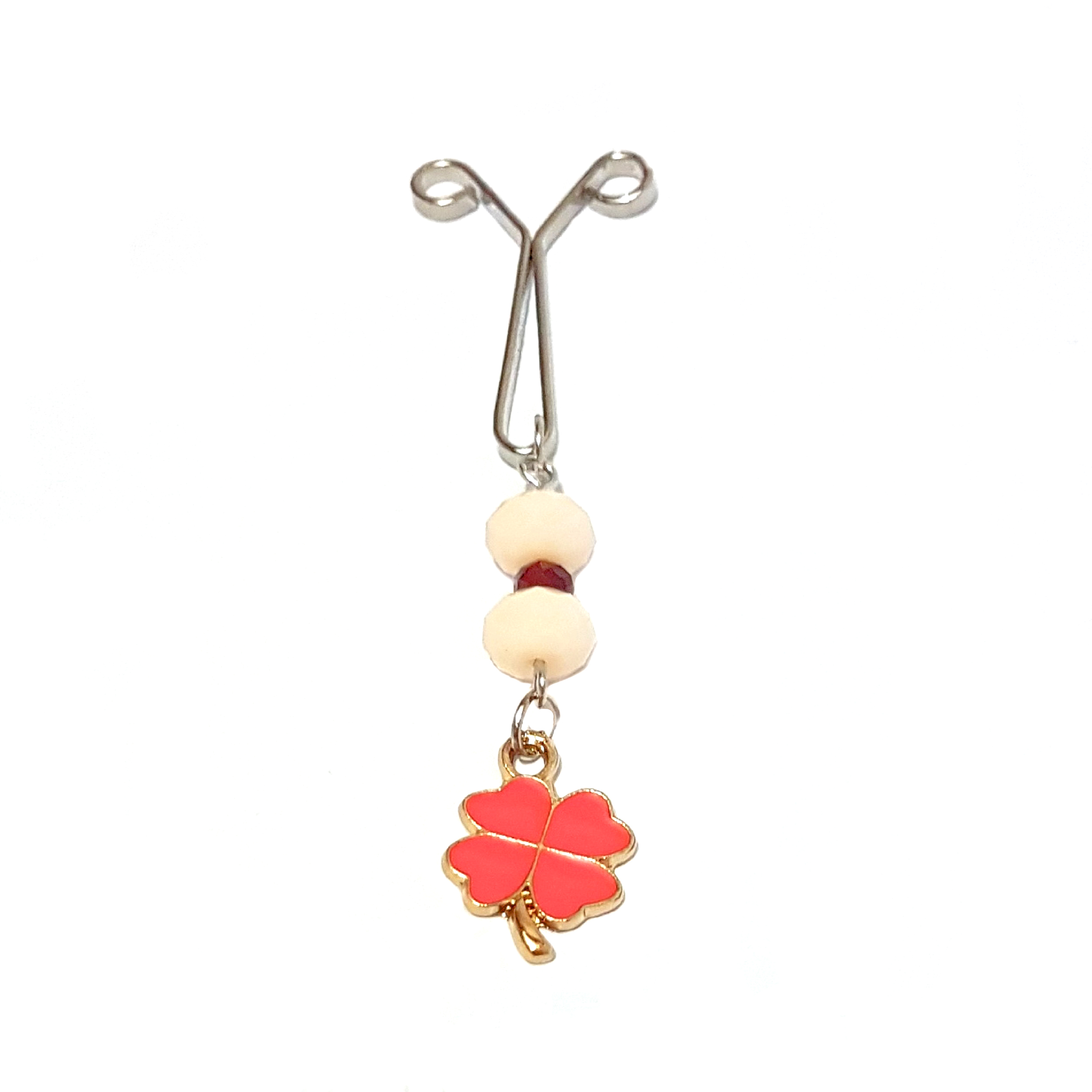 گیره روسری طرح شبدر کد 43