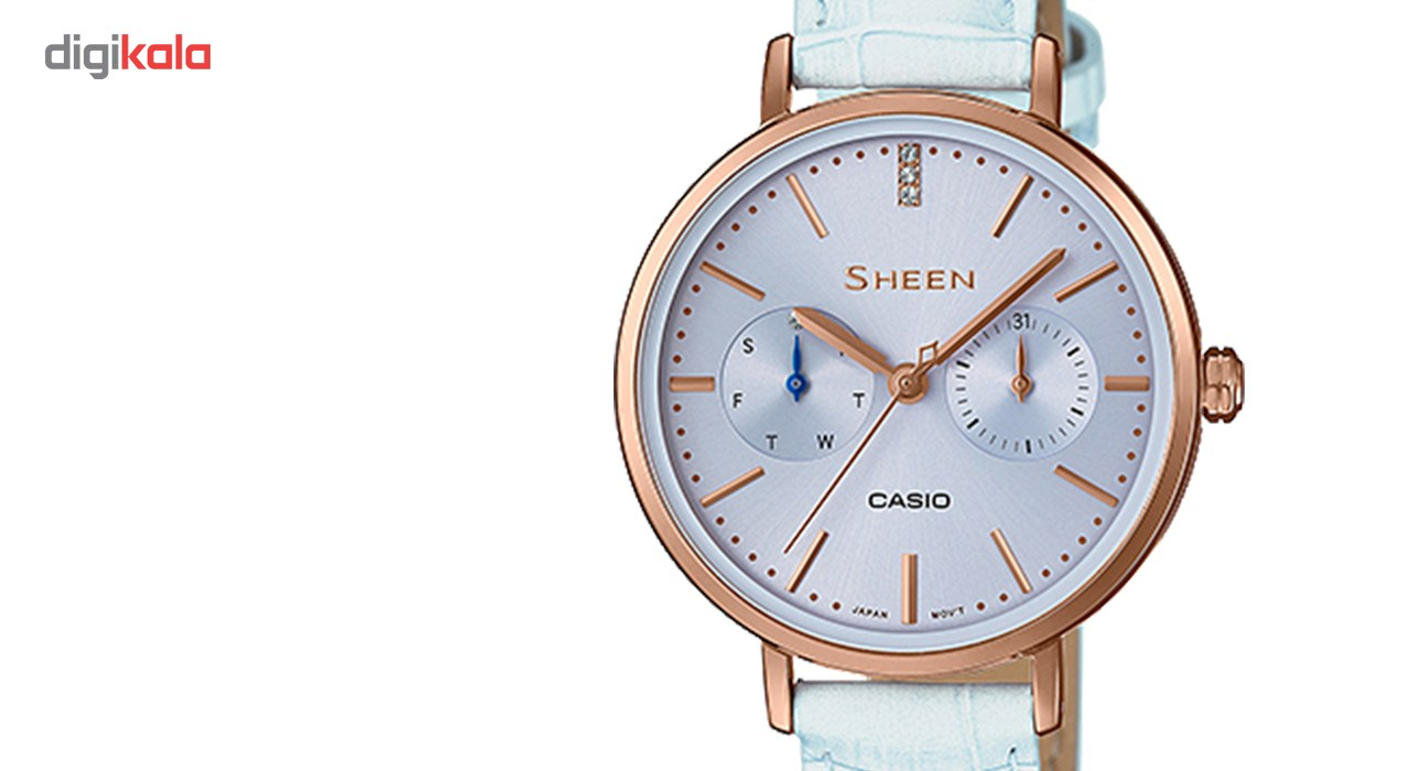 ساعت مچی عقربه ای زنانه کاسیو مدل SHE-3054PGL-2AUDR
