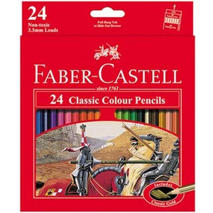مداد رنگی 24 رنگ فابر کاستل مدل classic