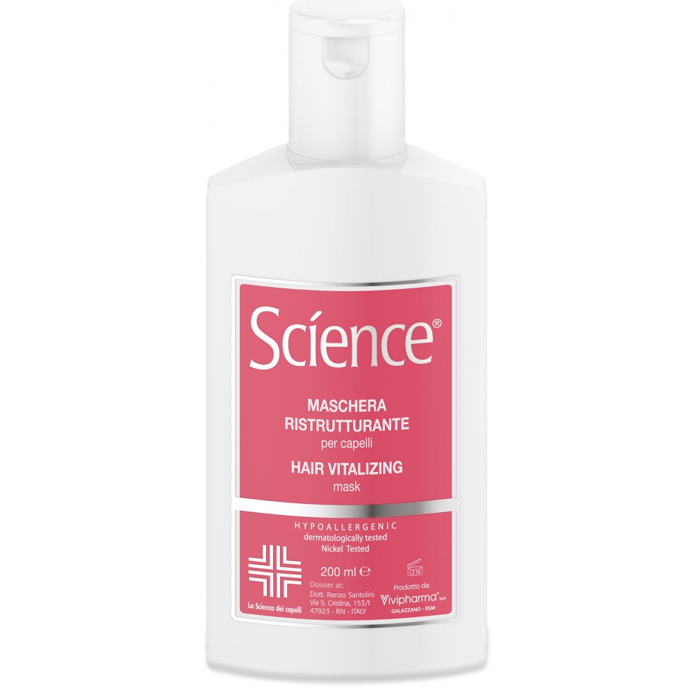 ماسک مو ساینس مدل Hypoallergenic حجم 200 میلی لیتر