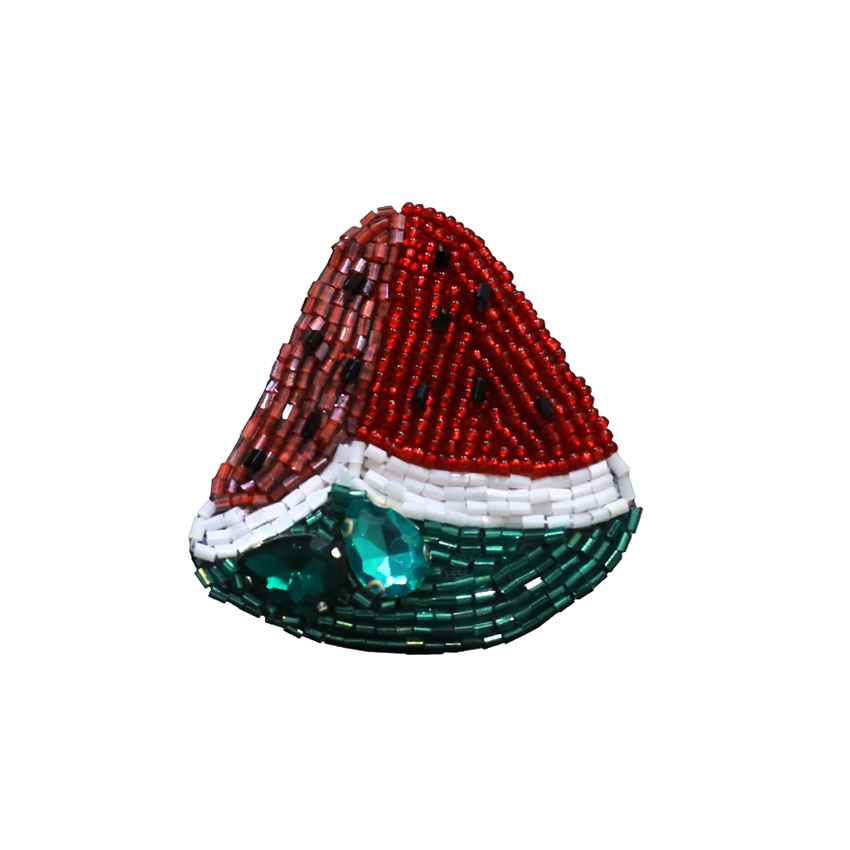 سنجاق سینه طرح هندوانه کد wa - 2