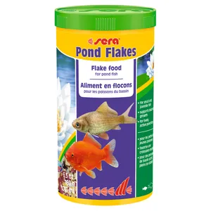 غذای ماهی گلد فیش سرا مدل FLAKES09 وزن 180 گرم