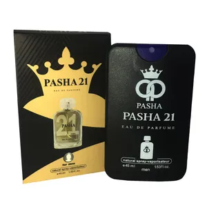  عطر جیبی مردانه پاشا مدل PASHA21 حجم 45 میلی لیتر