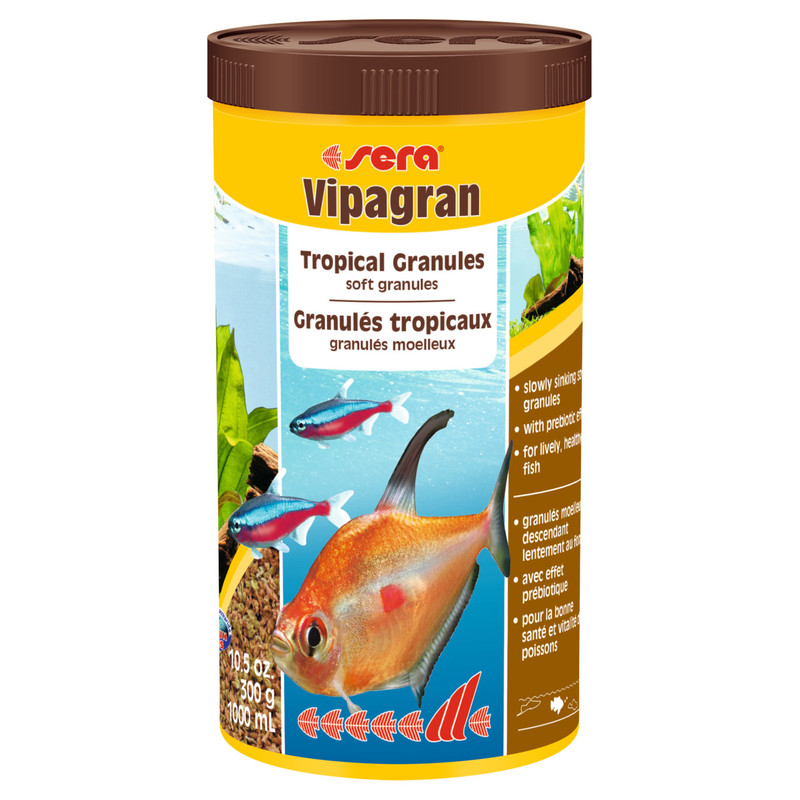 غذای ماهی سرا مدل VIPAGRAN04 وزن 300 گرم