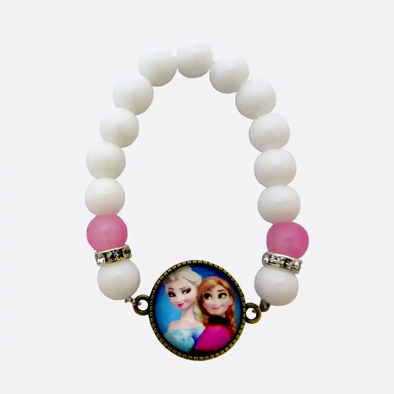 دستبند دخترانه طرح السا و آنا