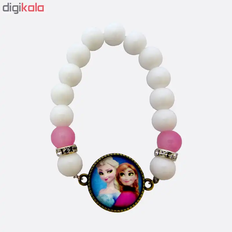 دستبند دخترانه طرح السا و آنا