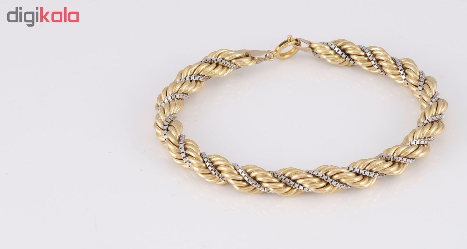 دستبند طلا 18 عیار زنانه کد G584 -  - 2