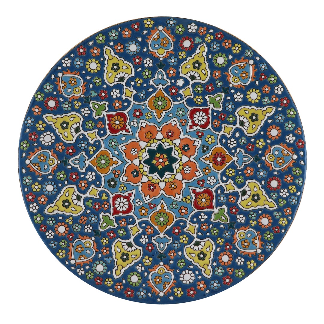 بشقاب میناکاری مدل B30M16