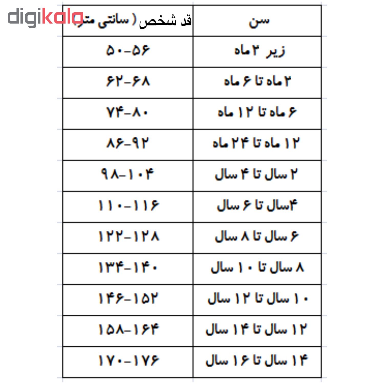 شورت پسرانه پیپرتس کد 600 مجموعه 5 عددی -  - 7