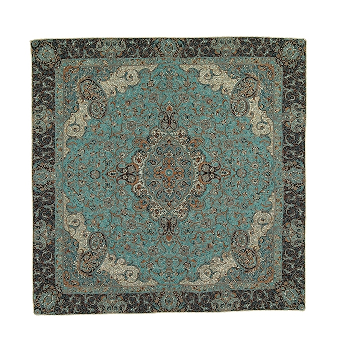 رومیزی ترمه مدل پرستو کد FIRZE1.1