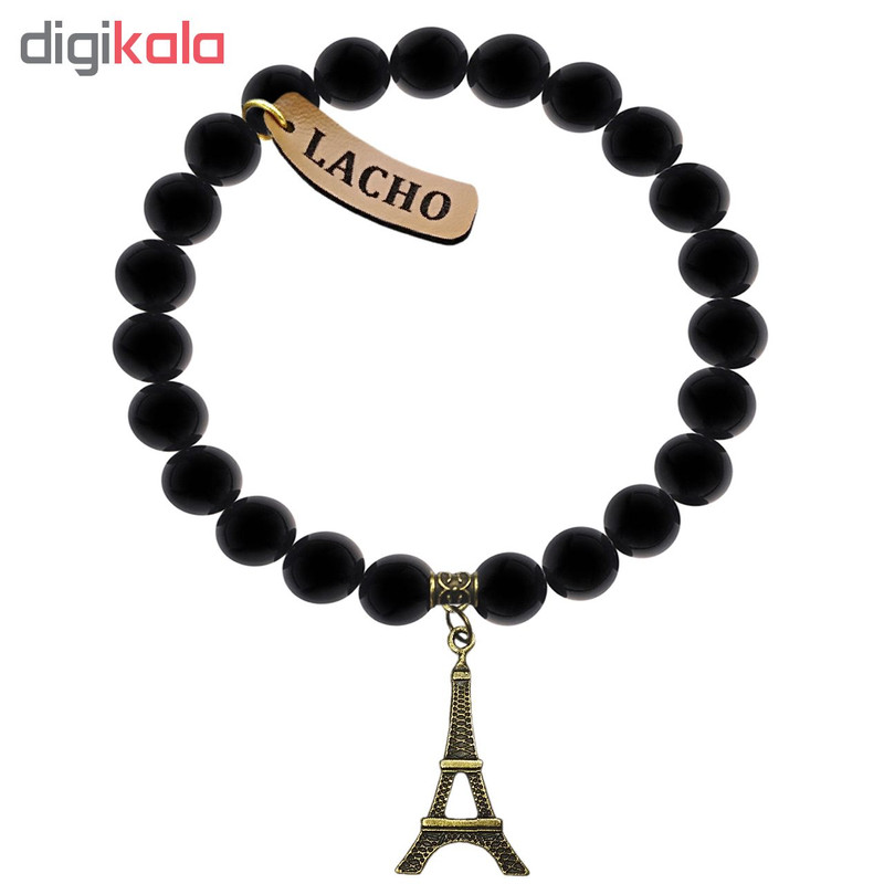 دستبند زنانه لاچو طرح برج ایفل کد E-F دستبند زنانه لاچو طرح برج ایفل کد E-F