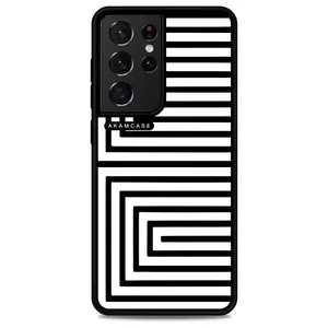 AKAM AMC-WSGS21U-ALPHAZEBRABET-5 Cover For Samsung Galaxy S21 Ultra