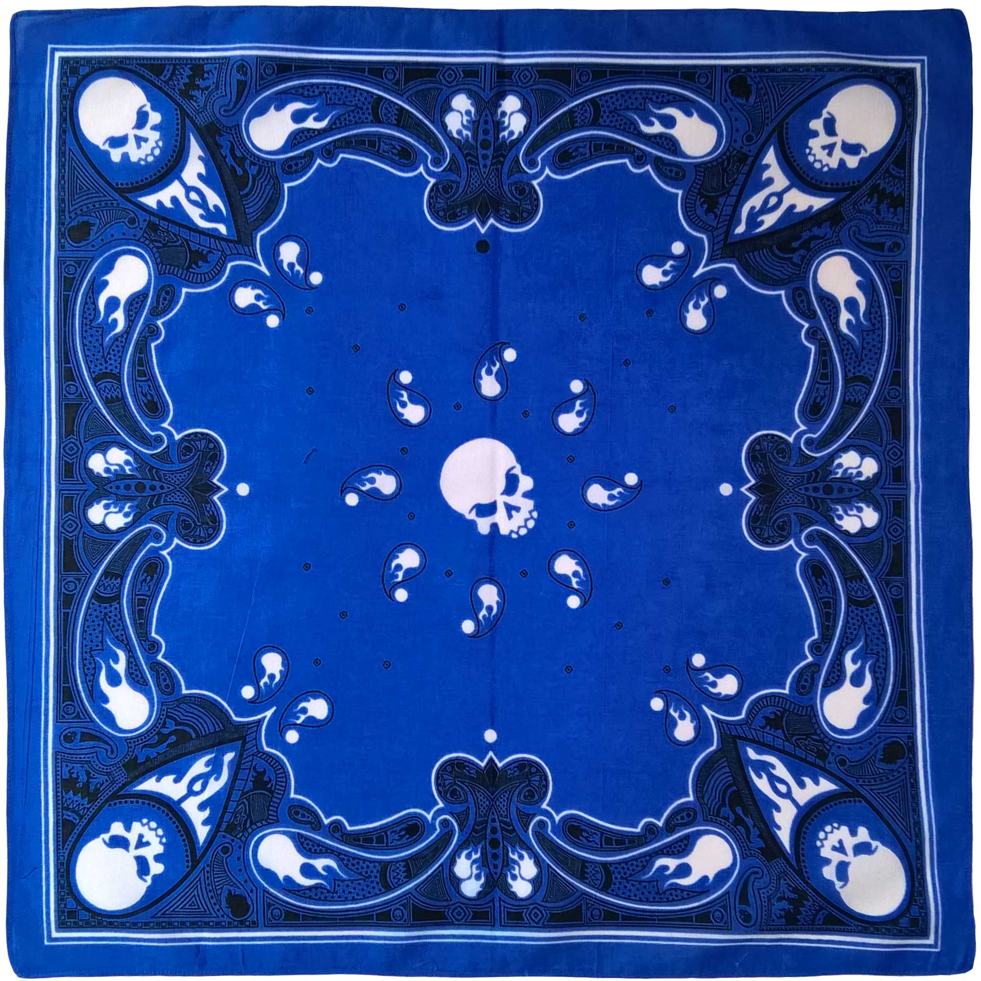 دستمال سر و گردن طرح اسکلت 4