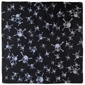 دستمال سر و گردن طرح اسکلت 5