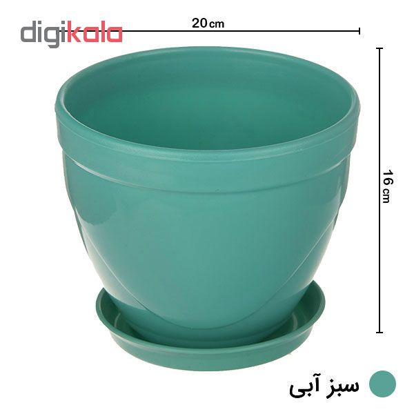 گلدان نارون مدل 320 بسته 7 عددی گلدان نارون مدل 320 بسته 7 عددی