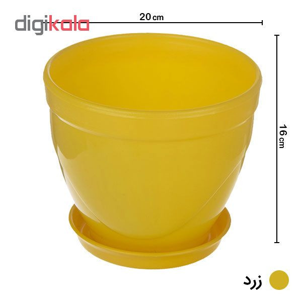 گلدان نارون مدل 320 بسته 7 عددی گلدان نارون مدل 320 بسته 7 عددی