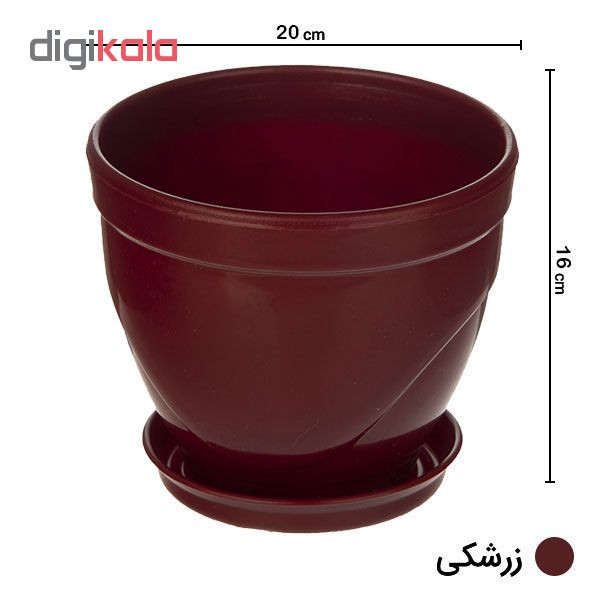 گلدان نارون مدل 320 بسته 7 عددی گلدان نارون مدل 320 بسته 7 عددی