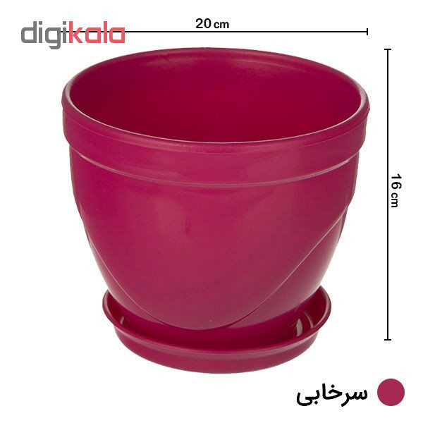 گلدان نارون مدل 320 بسته 7 عددی گلدان نارون مدل 320 بسته 7 عددی