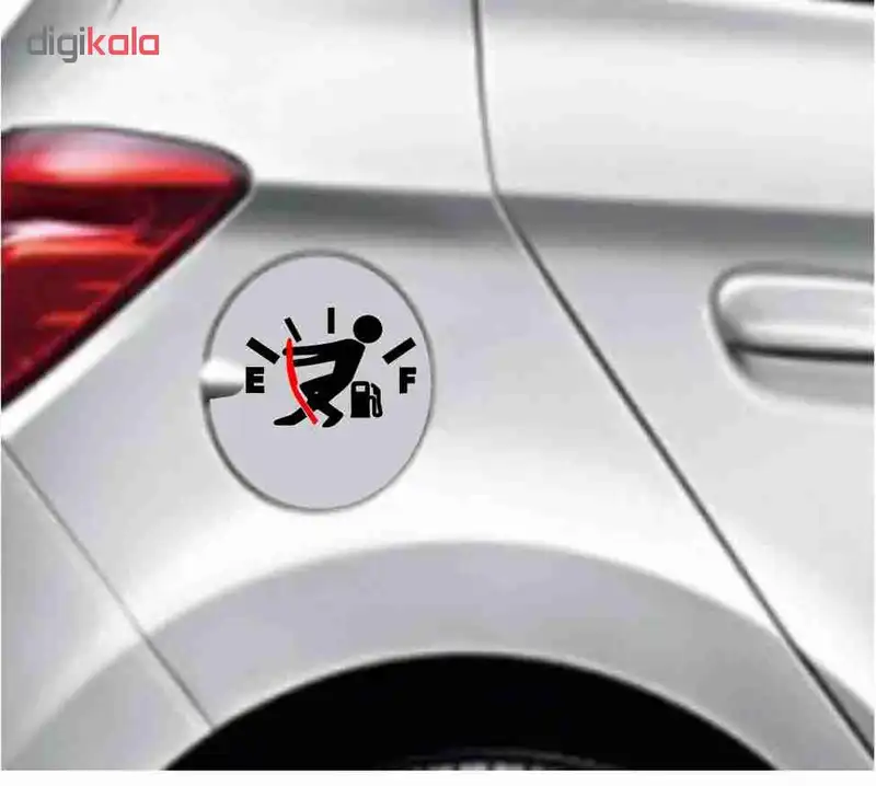 برچسب بدنه خودرو طرح باک بنزین کد 43 مجموعه 8 عددی