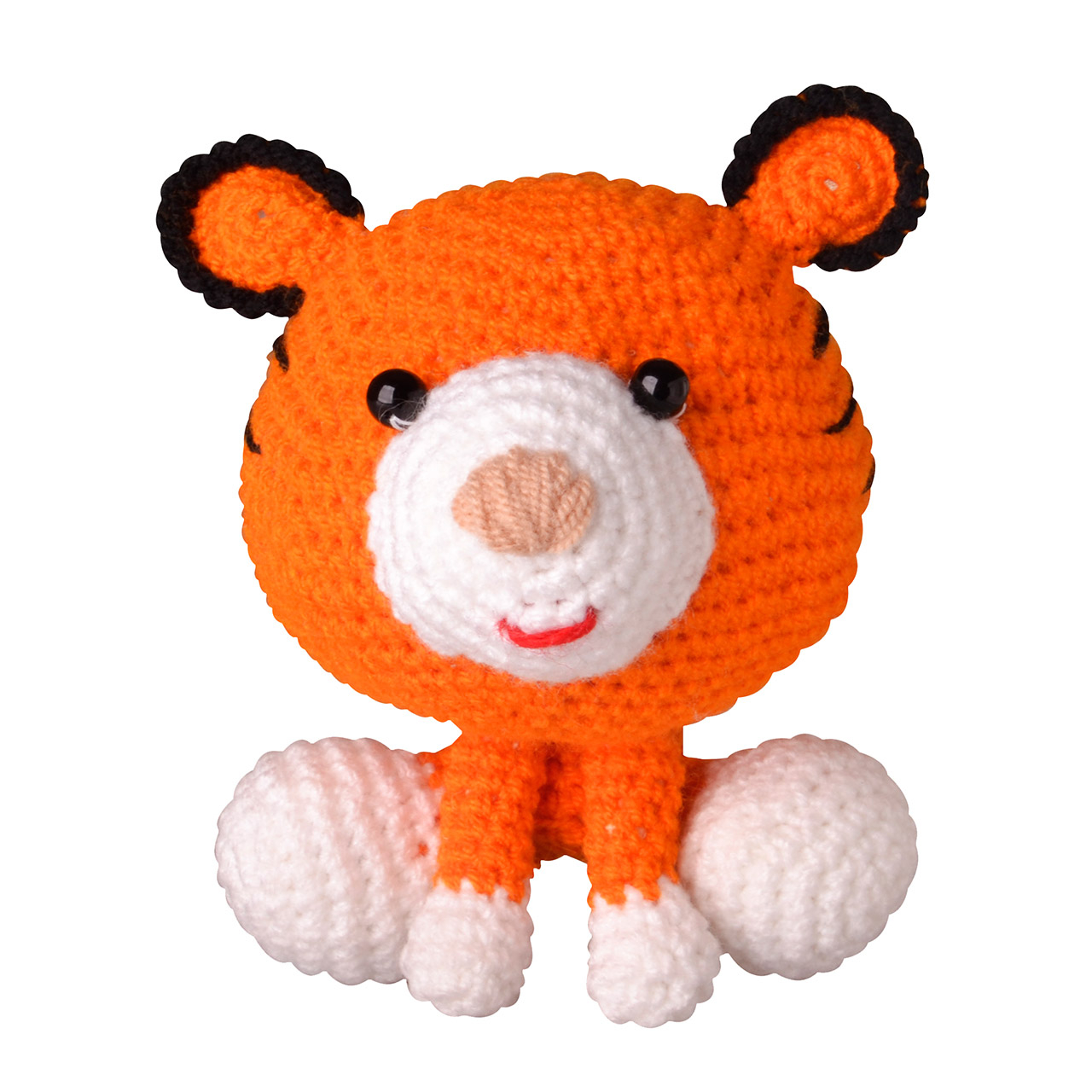 عروسک بافتنی طرح ببر