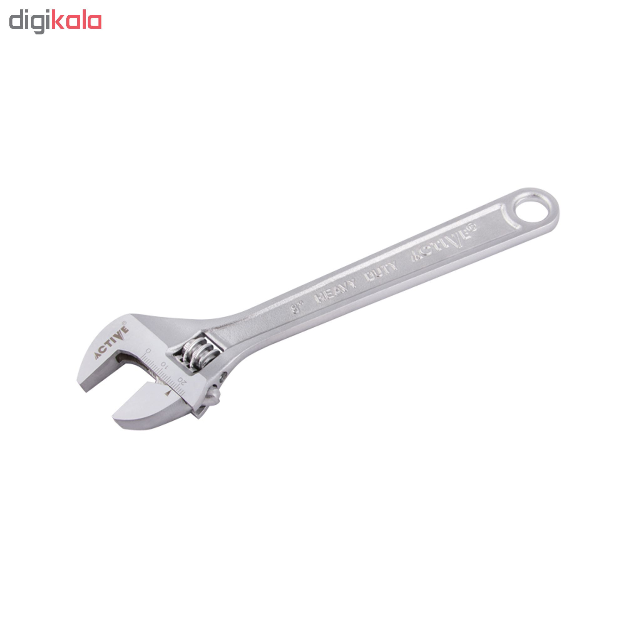 آچار فرانسه اکتیو تولز مدل AC6508 سایز 8 اینچ