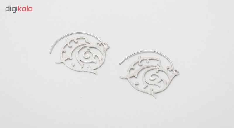گوشواره نقره زنانه مدل CAA021 گوشواره نقره زنانه مدل CAA021