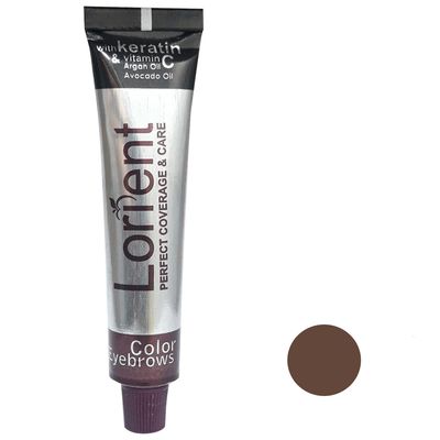 نقد و بررسی رنگ ابرو لورینت شماره 6 حجم 15 میلی لیتر رنگ قهوه ای روشن توسط خریداران
