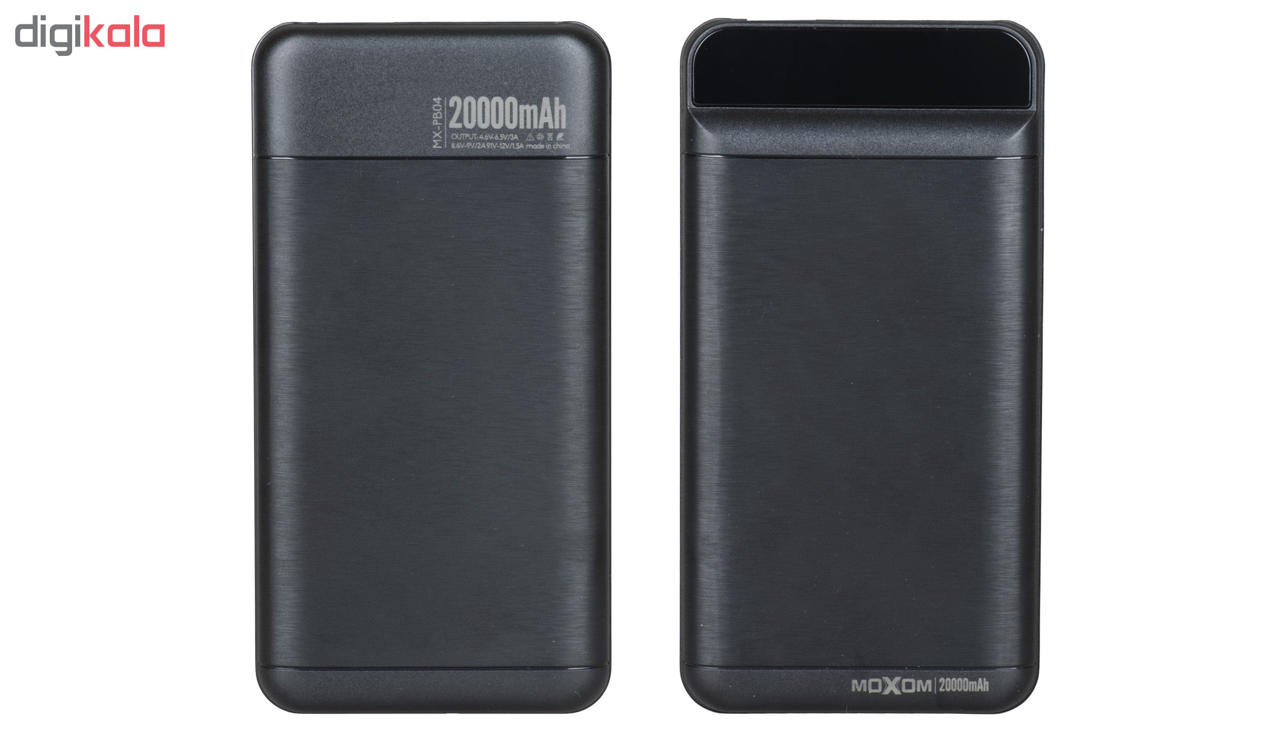 شارژر همراه موکسوم مدل MX -PB04 ظرفیت 20000 میلی آمپر ساعت
