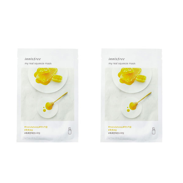 ماسک صورت اینیس فری مدل Honey حجم 20 میلی لیتر مجموعه 2 عددی