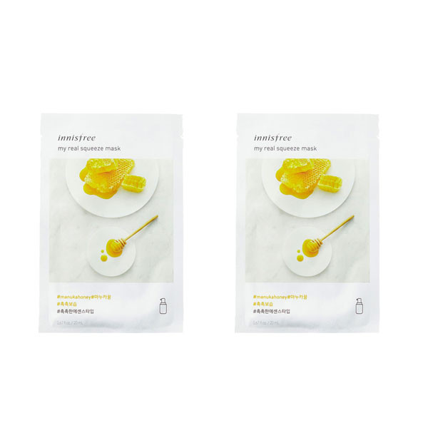 ماسک صورت اینیس فری مدل Honey حجم 20 میلی لیتر مجموعه 2 عددی