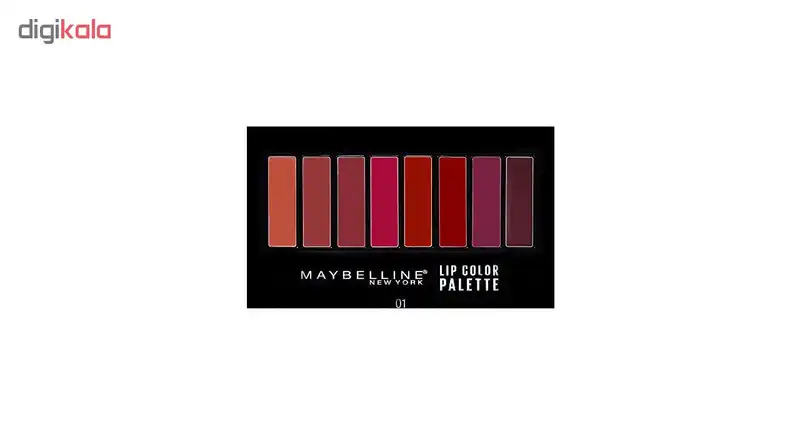 پالت رژ لب میبلین شماره 01