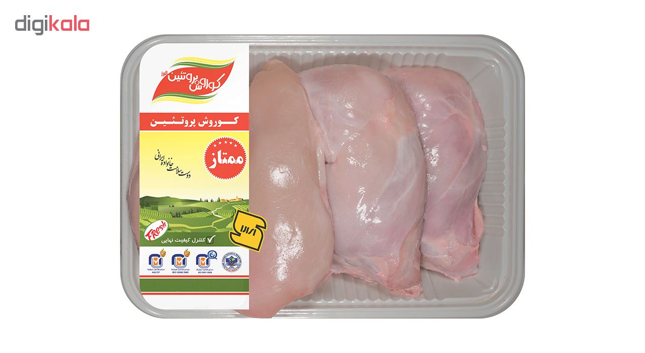 ران و سینه مرغ کوروش پروتئین البرز مقدار 1.8 کیلوگرم