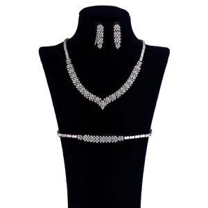 نیم ست نقره زنانه کد 2101