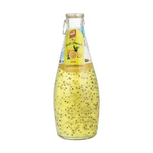 نوشیدنی تخم ریحان با طعم لیمو بیریم جی - 290 میلی لیتر