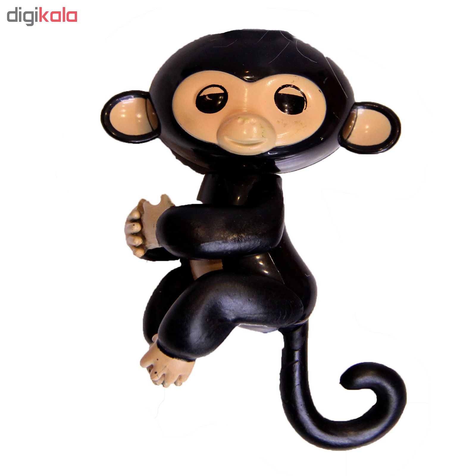 عروسک طرح میمون انگشتی ارتفاع 12 سانتی متر  -  - 4