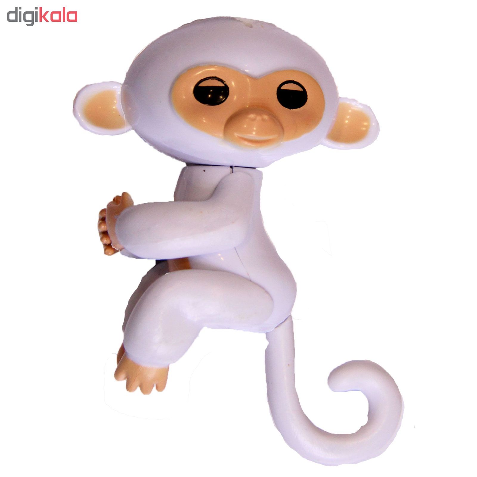 عروسک طرح میمون انگشتی ارتفاع 12 سانتی متر  -  - 5